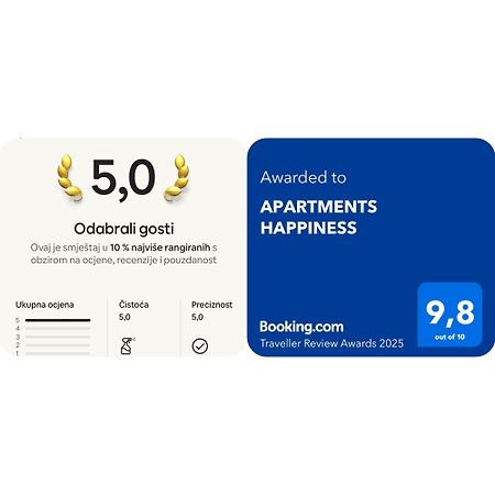Apartments Happiness 트로기르 외부 사진